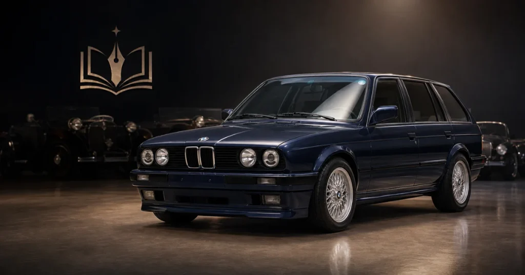 1990 BMW 325i Touring E30 wagon gray-market import owned by Jason Cammisa for 23 years