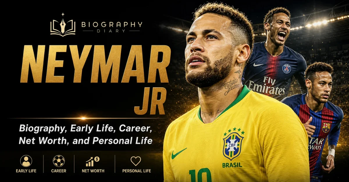 Neymar Jr biography — early life in São Paulo, career from Santos to Al Hilal, net worth, and personal life