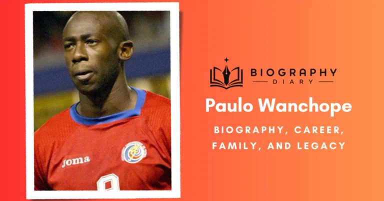 Paulo Wanchope in Costa Rica national team red kit – biography, career, family and legacy