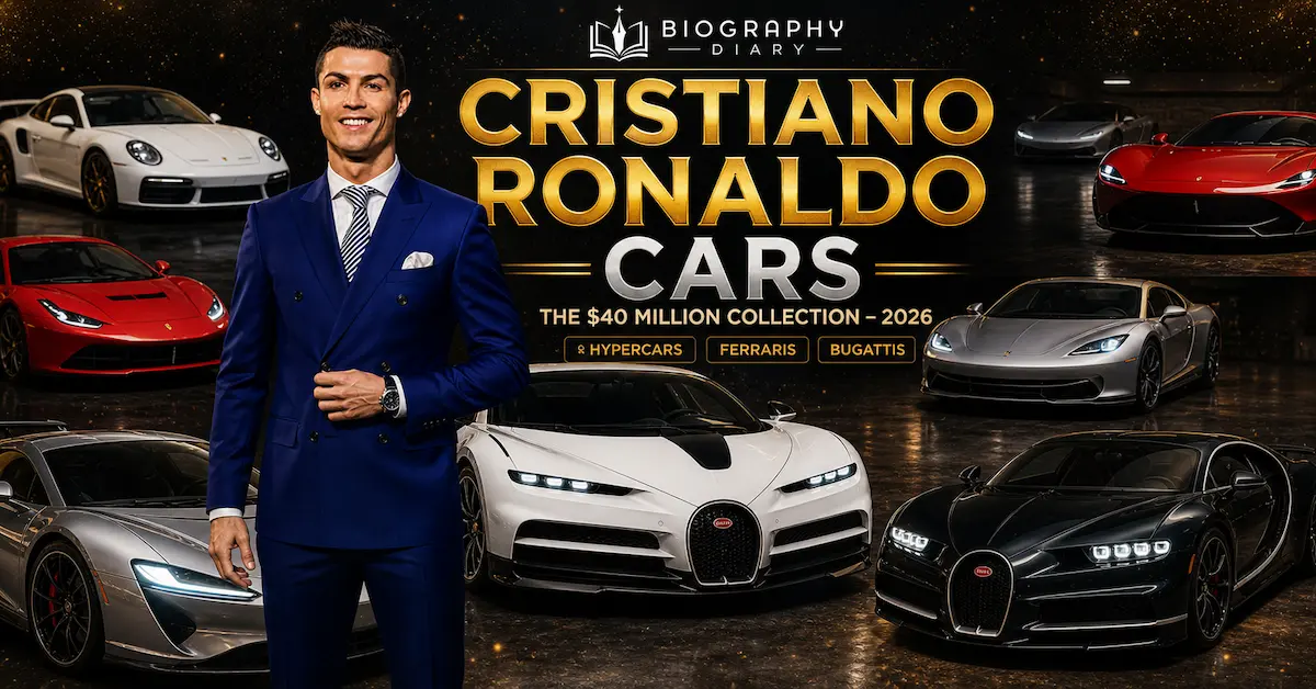 Cristiano Ronaldo cars 2026 — the $40 million collection with Bugatti Centodieci, Chiron, McLaren Speedtail and Ferrari Daytona SP3