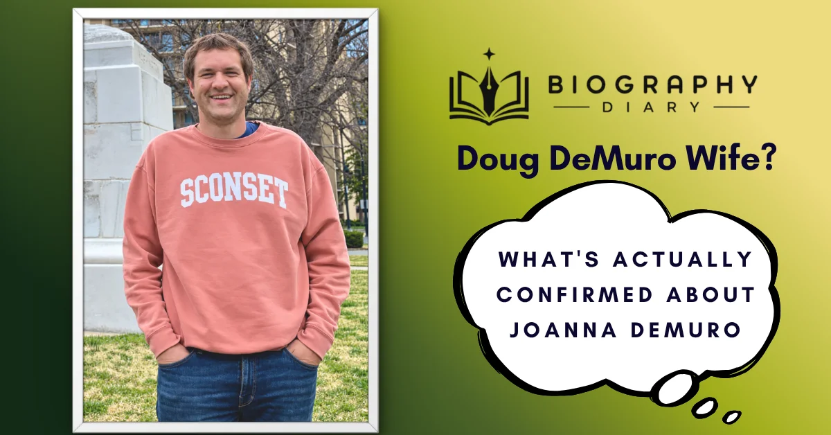Doug DeMuro wife featured image — what's actually confirmed about Joanna DeMuro, verified biography by Biography Diary