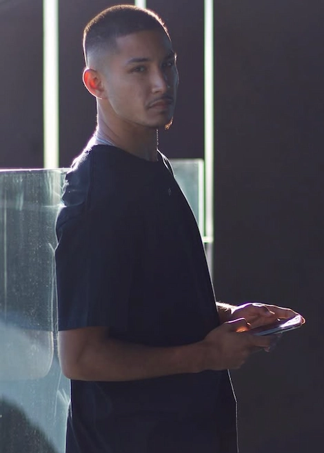 Faiq Bolkiah in a candid off-pitch portrait away from the football field