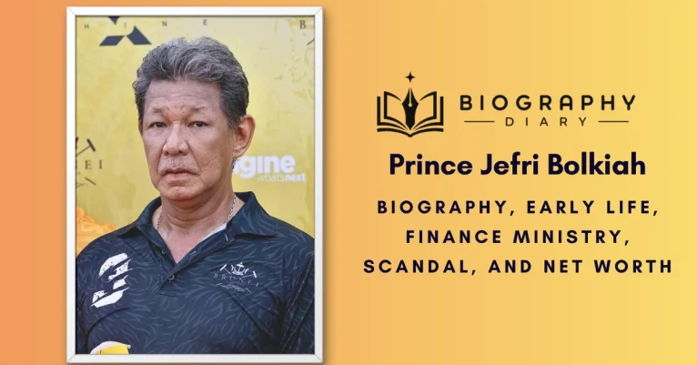 Prince Jefri Bolkiah, Brunei's former finance minister, pictured at a public event in Brunei — featured image for his biography, finance ministry career, embezzlement scandal and net worth