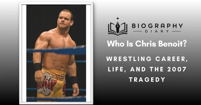 Chris Benoit in the ring during his WWE career — Biography Diary