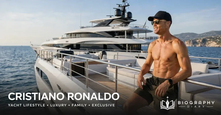Cristiano Ronaldo's yacht CG Mare in the Mediterranean — biographydiary.co.uk