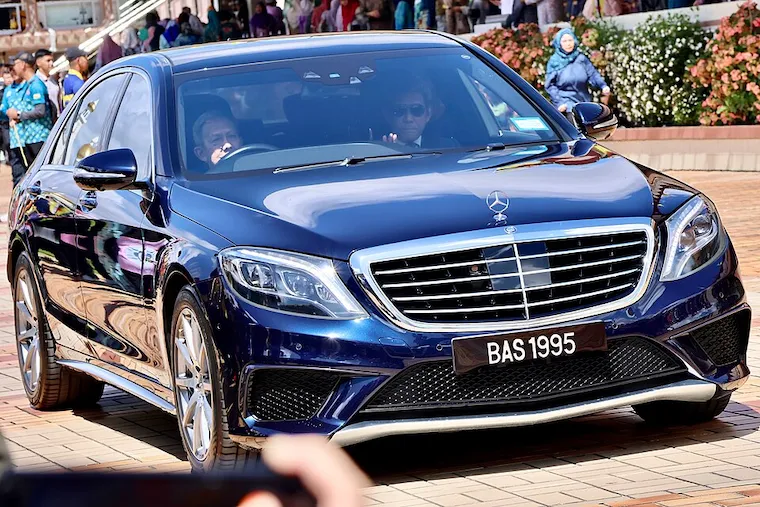 Prince Jefri Bolkiah at the 39th National Day of Brunei celebration on February 23, 2023