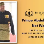 Prince Abdul Hakeem of Brunei in traditional royal attire — Biography Diary featured image auditing the $1 billion net worth claim against court records.