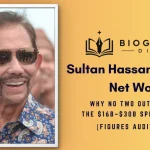 Sultan Hassanal Bolkiah smiling in sunglasses and a patterned shirt at a public event — Biography Diary featured image auditing his net worth claims from $16 billion to $30 billion