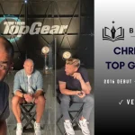 Chris Harris with Paddy McGuinness and Freddie Flintoff in Top Gear studio 2019-2022